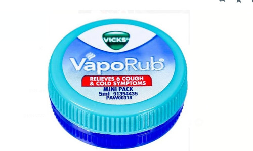 Vicks VapoRub Classic Relieves 6 Cough Cold Symptoms 5ml